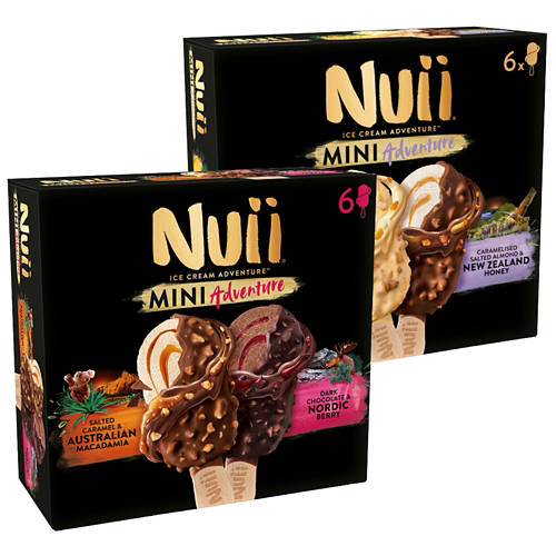 Groupe 1, NUII Bâtonnets glacés mini, Australian Macadamia