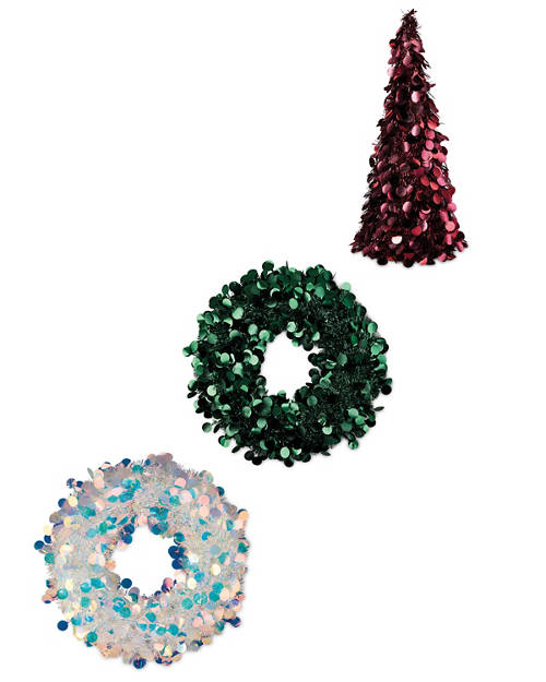 Group 1, Tinsel Wreath/Tree