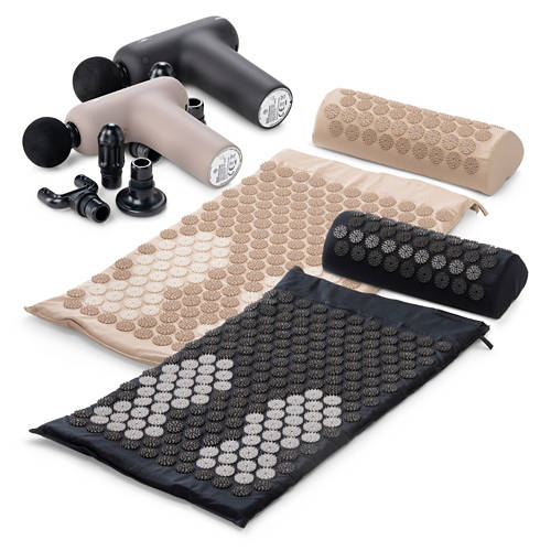 Groupe 1, Assortiment bien-être, tapis d'acupression, noir