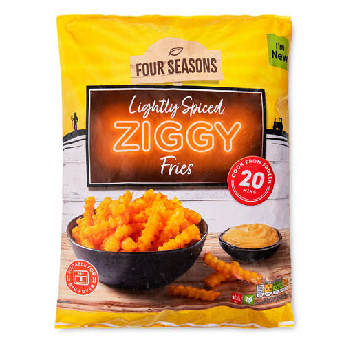 Lightly Spiced Ziggy Fries