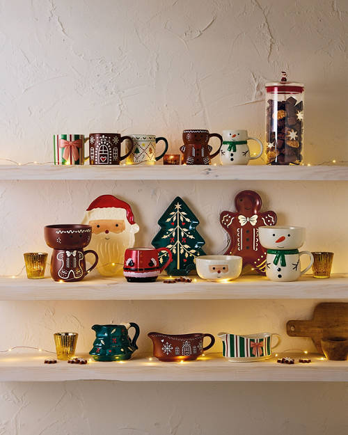 Front shot 2, Christmas Character Serving Plate