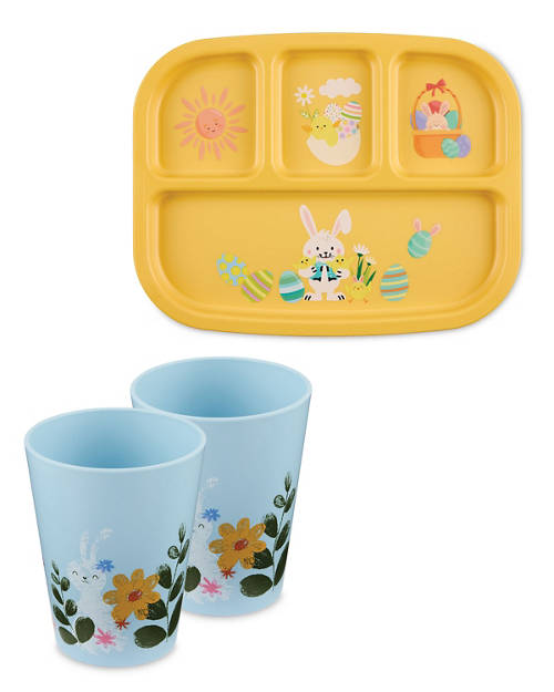 Group 1, Divided Plate / Tumbler