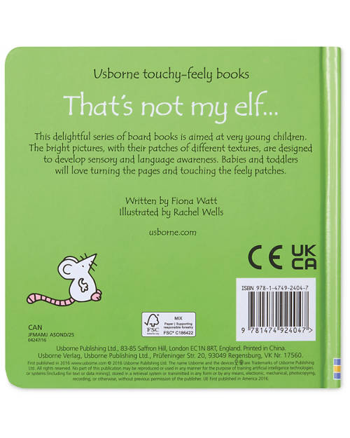 Back shot 1, That's Not My Books