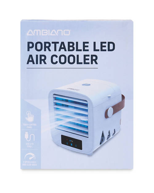 Front shot 2, Portable Air Cooler with LED