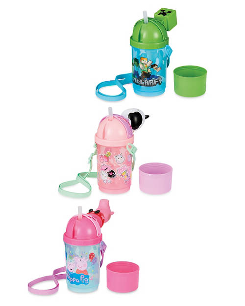 Group 1, 3D Topper Bottle with Strap