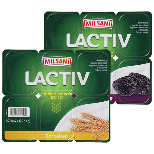 Groupe 1, Yogourt Lactiv, pruneaux
