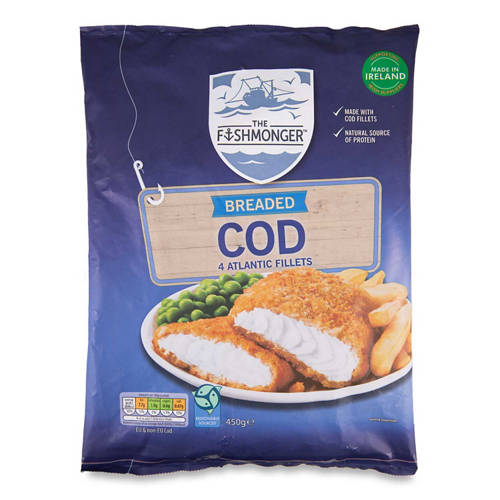 Breaded Cod 450g