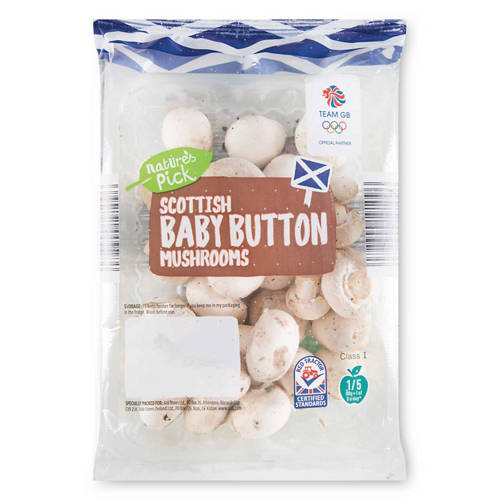 Front shot 2, British Baby Button Mushrooms