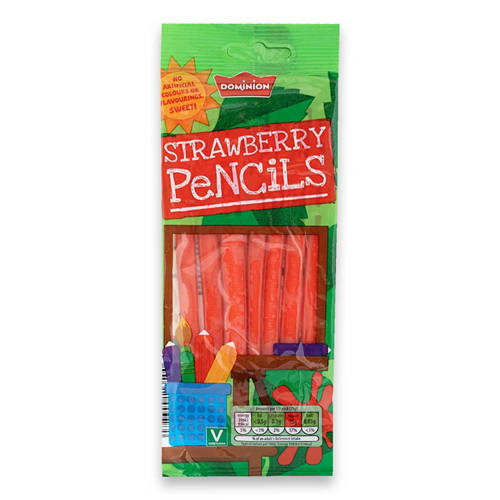 Strawberry Pencils Sweets