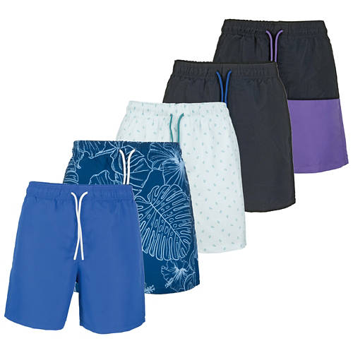 Groupe 1, Maillot de bain pour hommes, imprimé bleu, taille M
