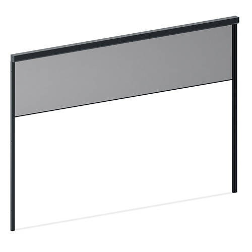 Vorderansicht 2, Sonnenrollo für Pergola - manuel 300 cm