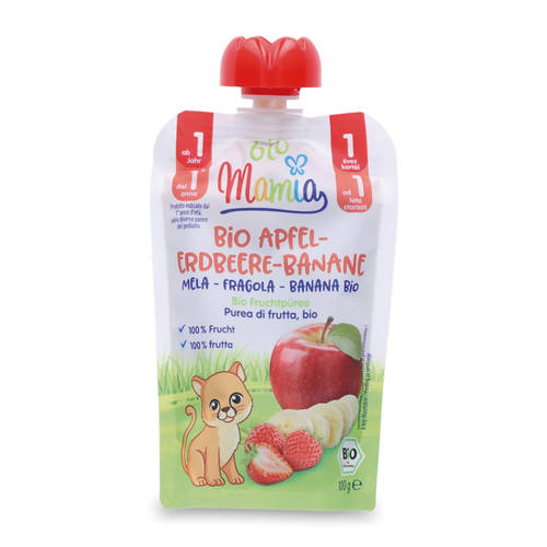Quetschbeutel, Apfel-Erdbeere-Banane | ALDI SUISSE