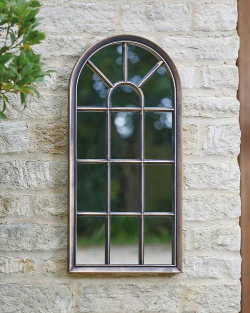 Front shot 1, Decorative Garden Mirror