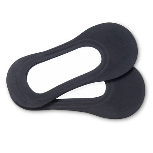 Details 1, Damen-Ballerina-Söckchen 2er-Pack, Schwarz, 35/38