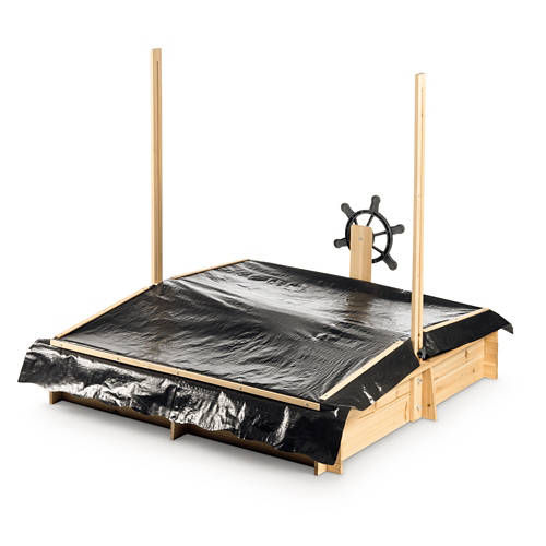 Sprednji posnetek 2, Peskovnik s streho