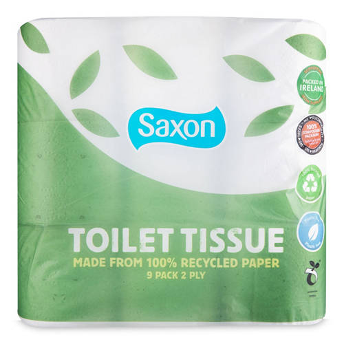 Recycled Toilet Tissue 9 Pack