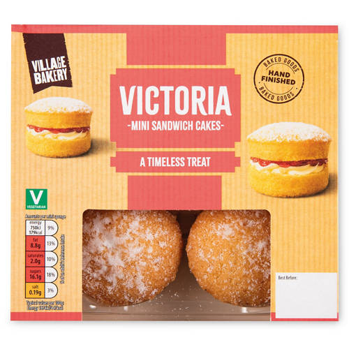 Mini Victoria Cakes