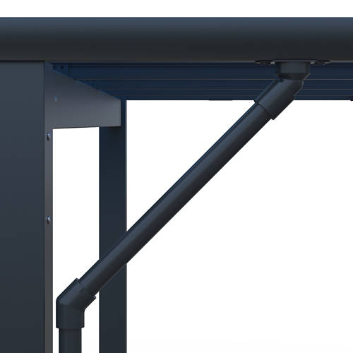 Details 1, Aluminium Carport Sky Pro Anthrazit