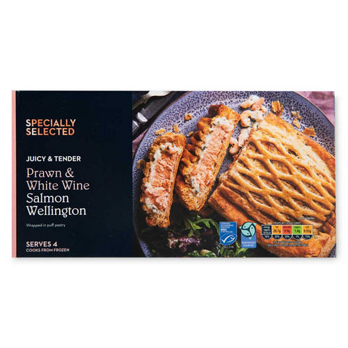 Prawn & White Wine Salmon Wellington