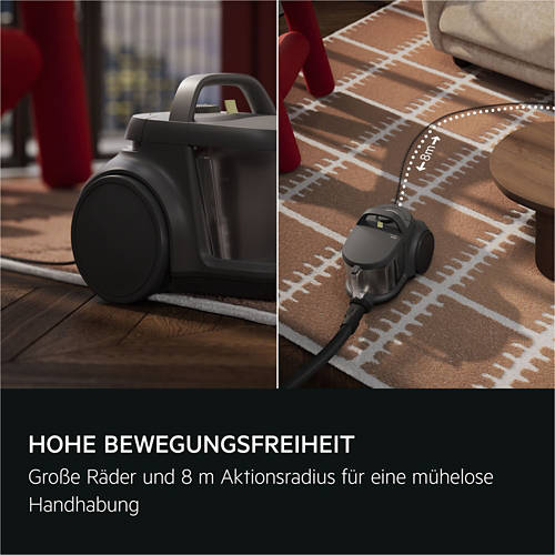 Lifestyle 4, Staubsauger beutellos
