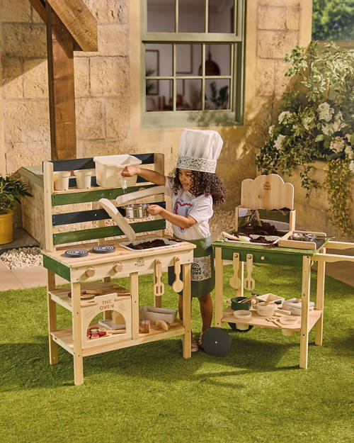 Lifestyle 1, Wooden Potting Bench/Mud Kitchen