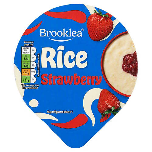 Front shot 2, Strawberry Rice Pudding