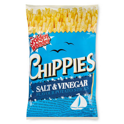Chippies Salt & Vinegar Flavour Potato Sticks