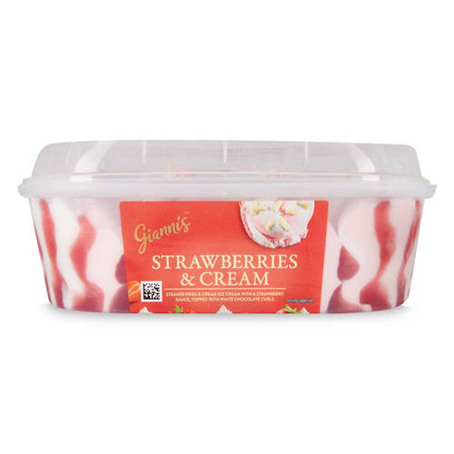 Front shot 2, Strawberry Ice Cream Swirl