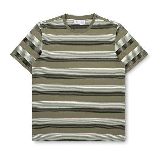Details 1, Herren-Shorty-Pyjama, Streifen/Schwarz, Gr. L