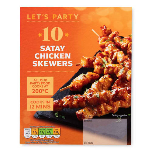 Satay Chicken Skewers