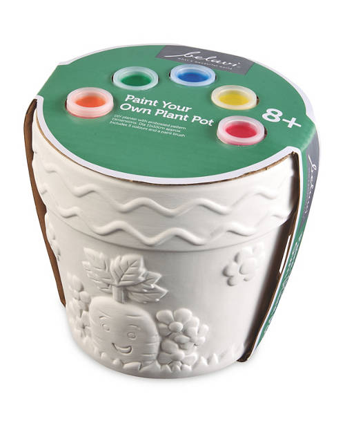 Paint Your Own Plant Pot Product Image Front shot 01