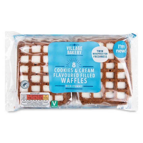 Milk Filled Waffles