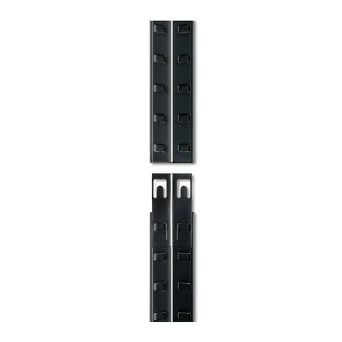 Details 3, Schwerlastregal Schwarz Premium MZL6, Doppelpkg.