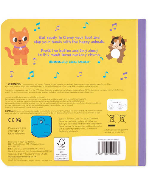 Back shot 1, Sound Book