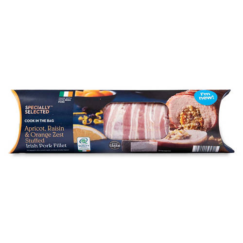 Irish Stuffed Pork Fillet with Apricot