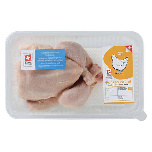 Vista frontale 2, Pollo intero