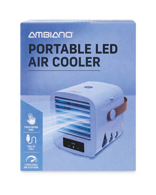 Front shot 2, Portable Air Cooler with LED