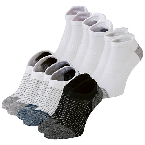 Gruppe 1, Damen-/Herren-Fitnesssocken, Grau/Violett/Rosa, Crew, Gr. 35/38