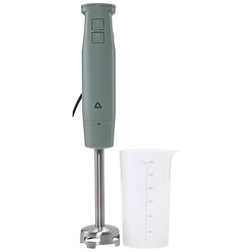 Vista frontale 1, Frullatore a immersione colorato, verde