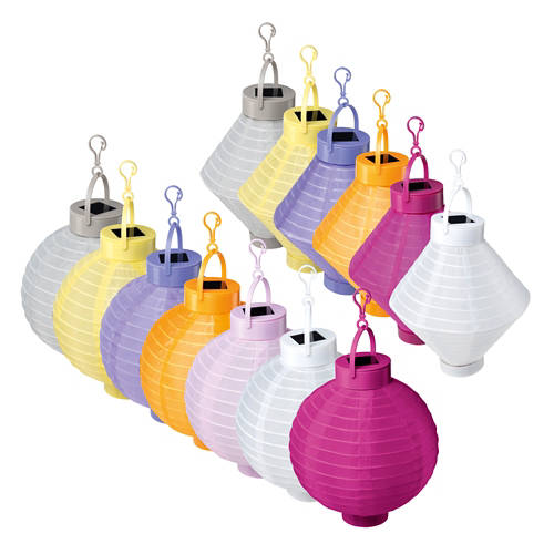 Csoport 1, Szolárlampion, kerek, lila