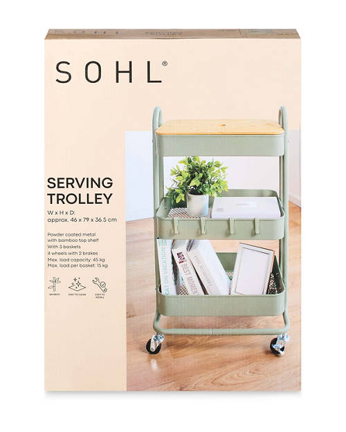 Front shot 2, Serving Trolley