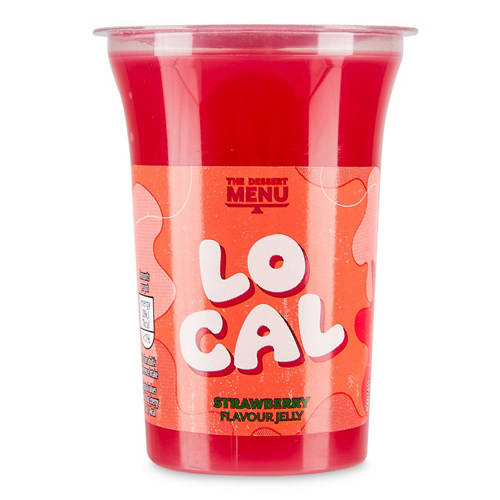 Lo Cal Strawberry Jelly Pots