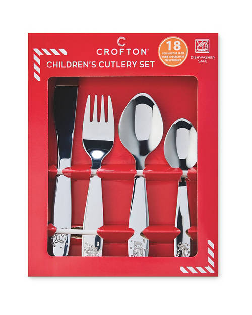 Front shot 2, Children's Christmas Cutlery Set