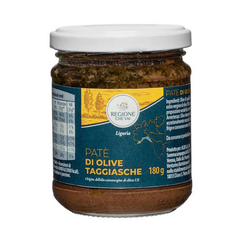 Vista frontale 1, Paté di olive taggiasche