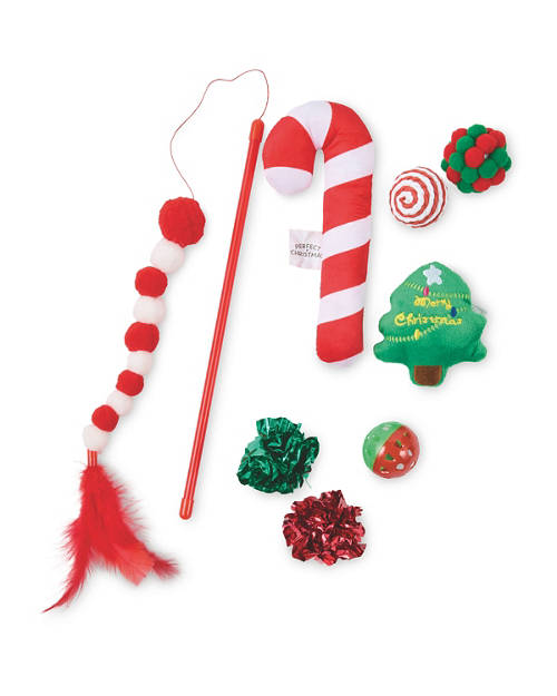 Front shot 2, Cat Christmas Stocking