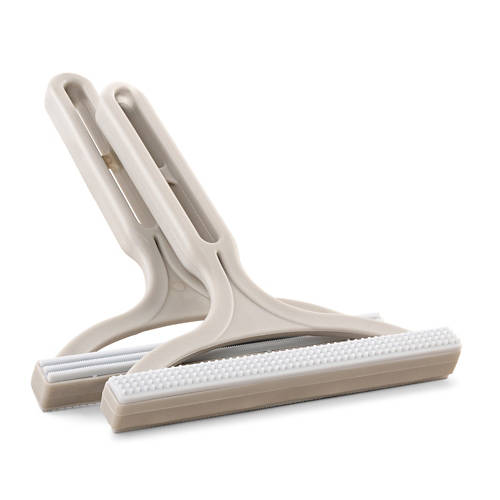 Vue de face 1, Rouleau anti-peluche, rasoir à peluches