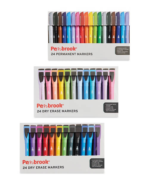 Group 1, Permanent / Dry Erase Markers