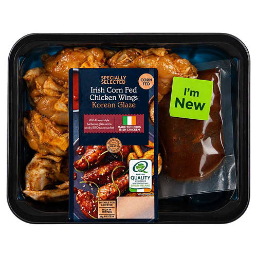 Front shot 1, Korean BBQ Irish Corn Fed Wings