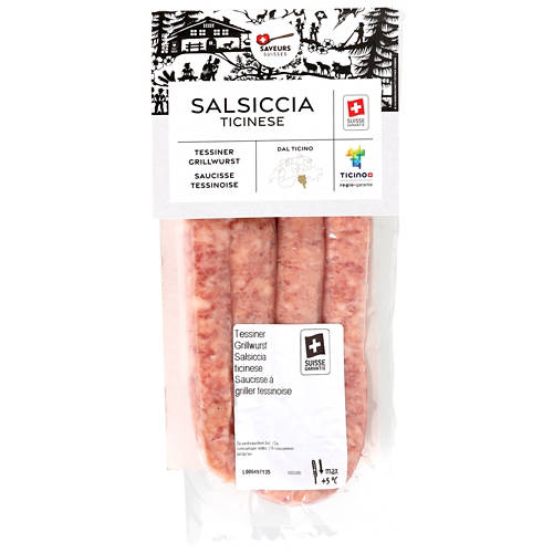 Vorderansicht 2, Tessiner-Grillwurst