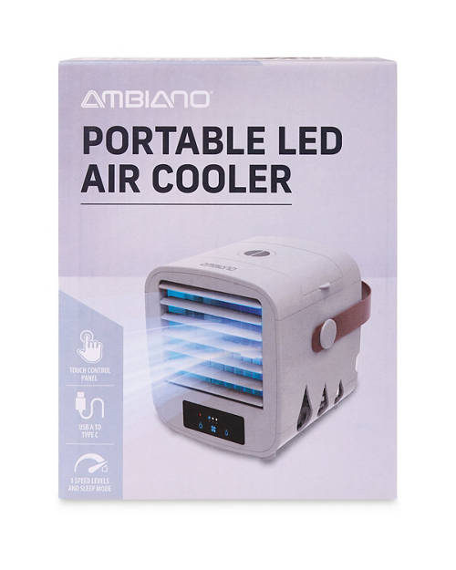 Front shot 2, Portable Air Cooler with LED